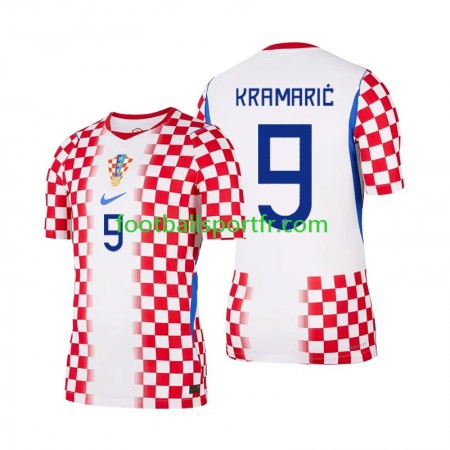 Tenue Croatie Andrej Kramaric 9 Domicile World Cup 2026 Maillot de Foot
